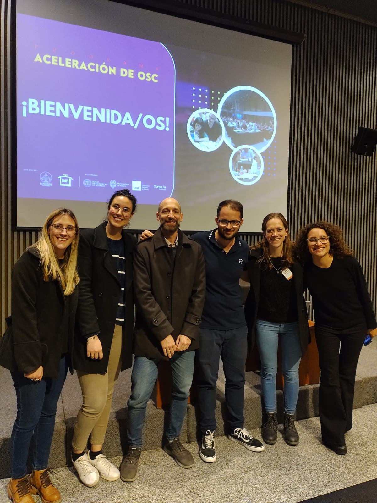 Equipo de Fundación Life Decision en la jornada de Aceleración de OSC